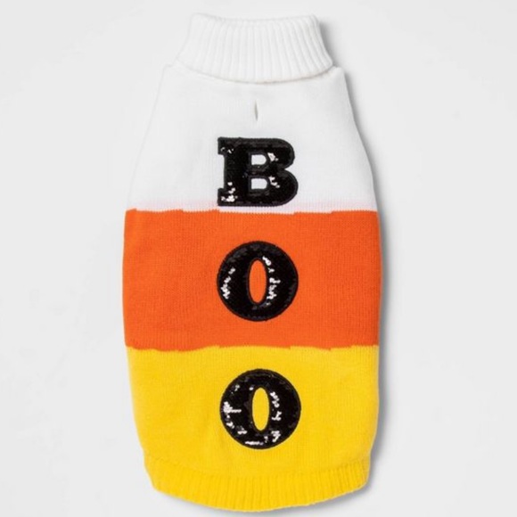 Candy Corn Dog and Cat Sweater - Picture 2 of 2